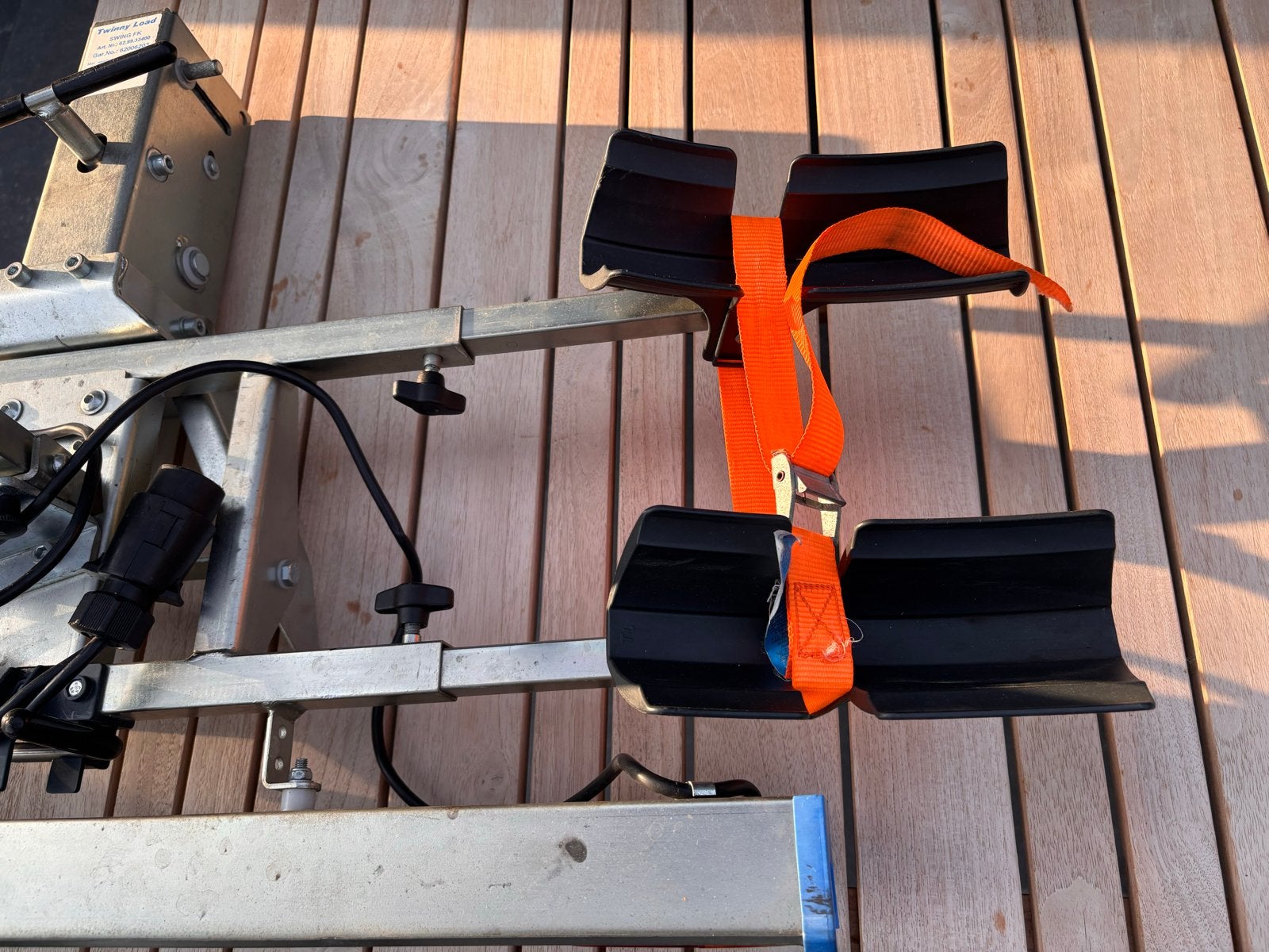 Twinny Load SWING FK Trekhaakdrager voor 2 elek.)fietsen, Ophalen, Gebruikt, 2 fietsen, Trekhaakdrager