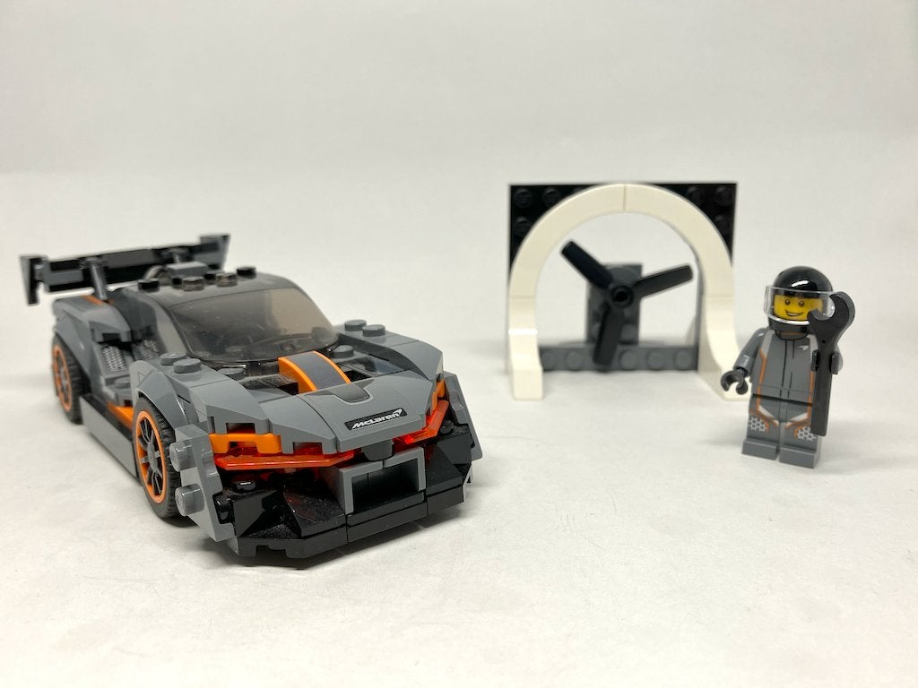 Lego 75892 - McLaren Senna - Speed Champions 2019, Lego, Zo goed als nieuw, Compleet, Complete set