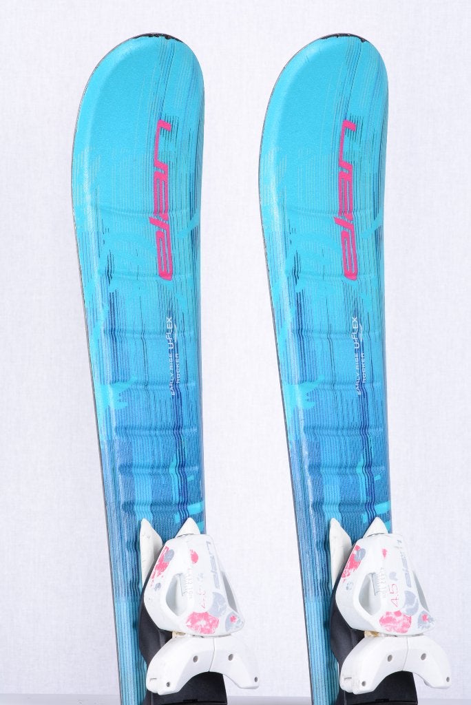 90 kinder ski's ELAN STARR, u-flex + Elan 7.5, Sport en Fitness, Overige merken, Gebruikt, Verzenden, 100 tot 140 cm