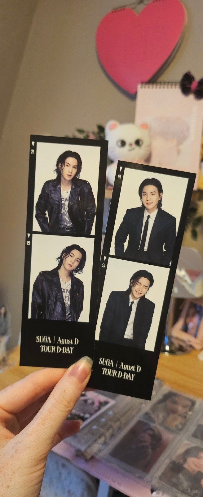 KPOP bts agust d suga filmstrips d-day, Ophalen of Verzenden, Zo goed als nieuw, Foto of Kaart