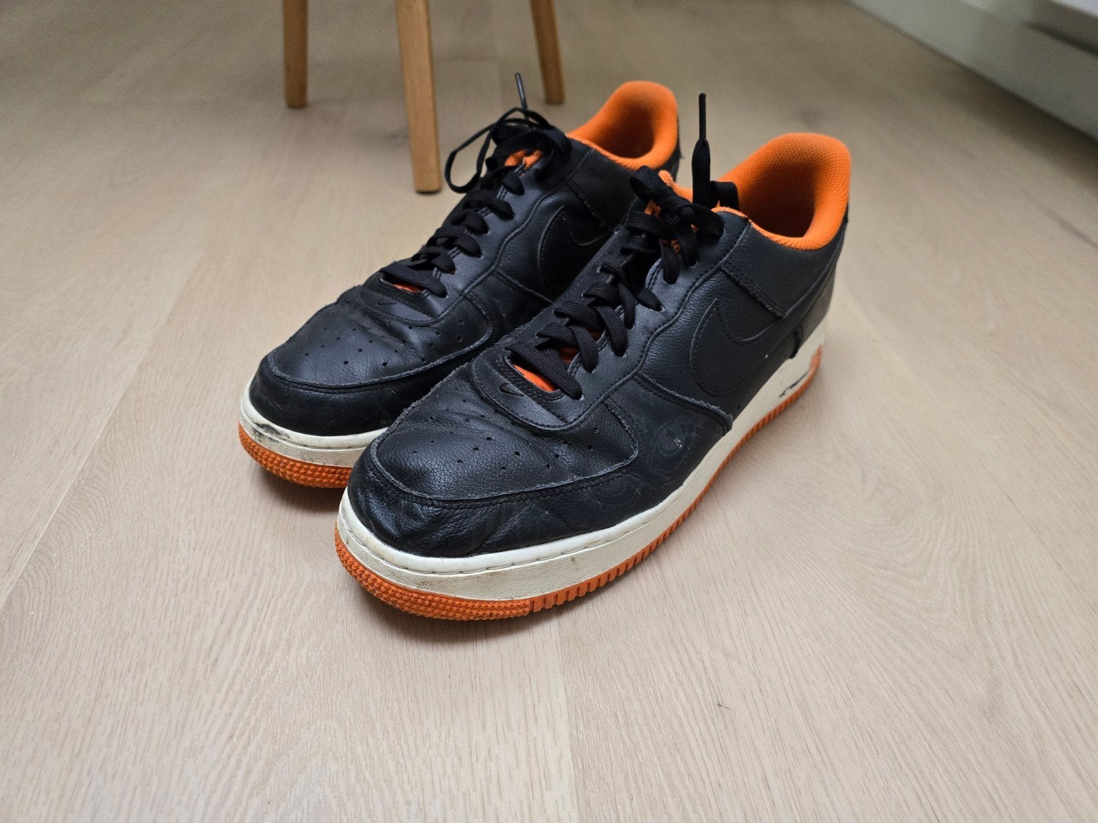 Nike Air Force 1 Low '07 Premium "Halloween" Glow, Zwart, Nike, Ophalen of Verzenden, Sneakers of Gympen