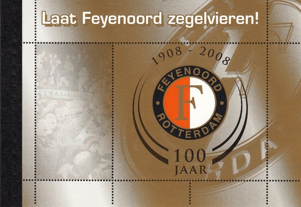 Nederland-2008- Prestigeboekje PP12- 100 Jaar Feijenoord, Ophalen of Verzenden, Na 1940, Postfris