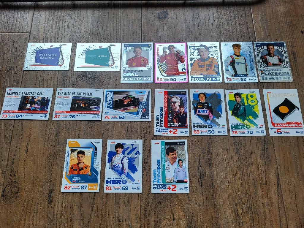 Formule 1 plaatjes, Ophalen of Verzenden, Nieuw, Meerdere plaatjes