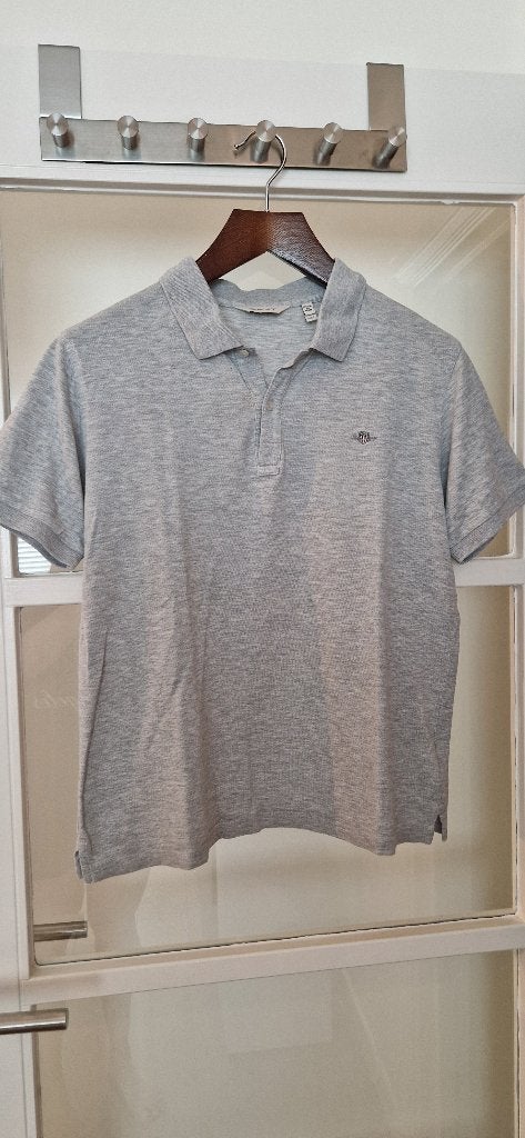 Grijze Gant polo 176, Ophalen of Verzenden, Zo goed als nieuw, Shirt of Longsleeve, Gant