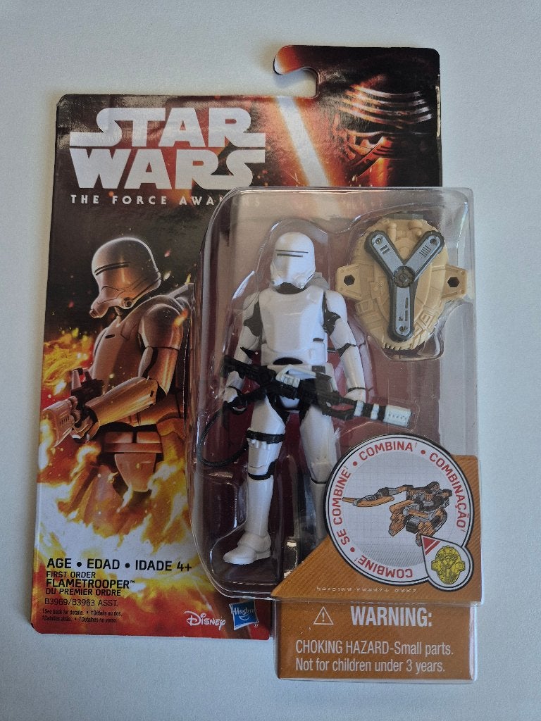Star Wars TFA First Order Flametrooper, Ophalen of Verzenden, Nieuw, Actiefiguurtje