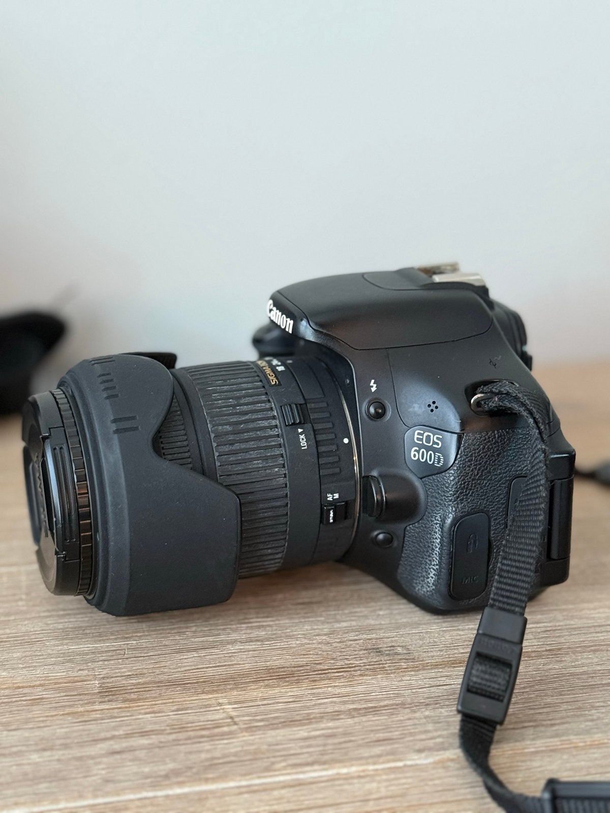 Foto 3 van Canon EOS 600D spiegelreflexcamera met accessoires