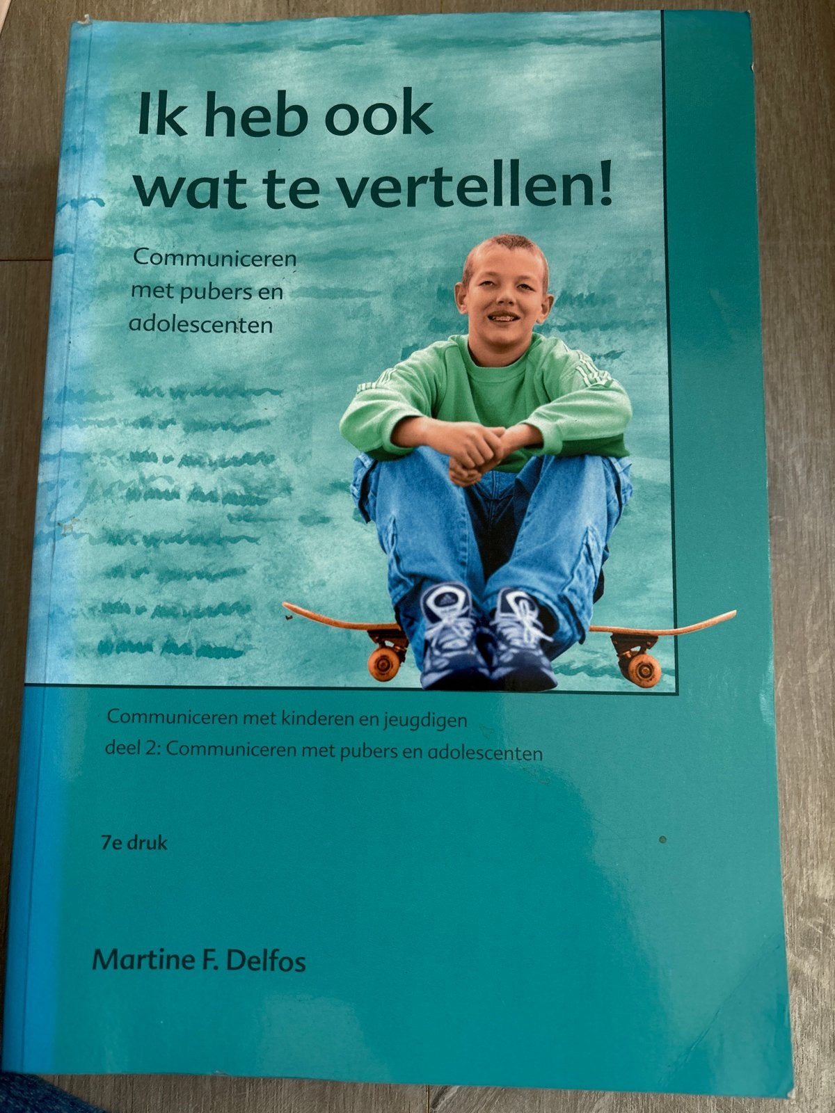 M.F. Delfos - Ik heb ook wat te vertellen!, Boeken, Ophalen of Verzenden, Zo goed als nieuw, M.F. Delfos
