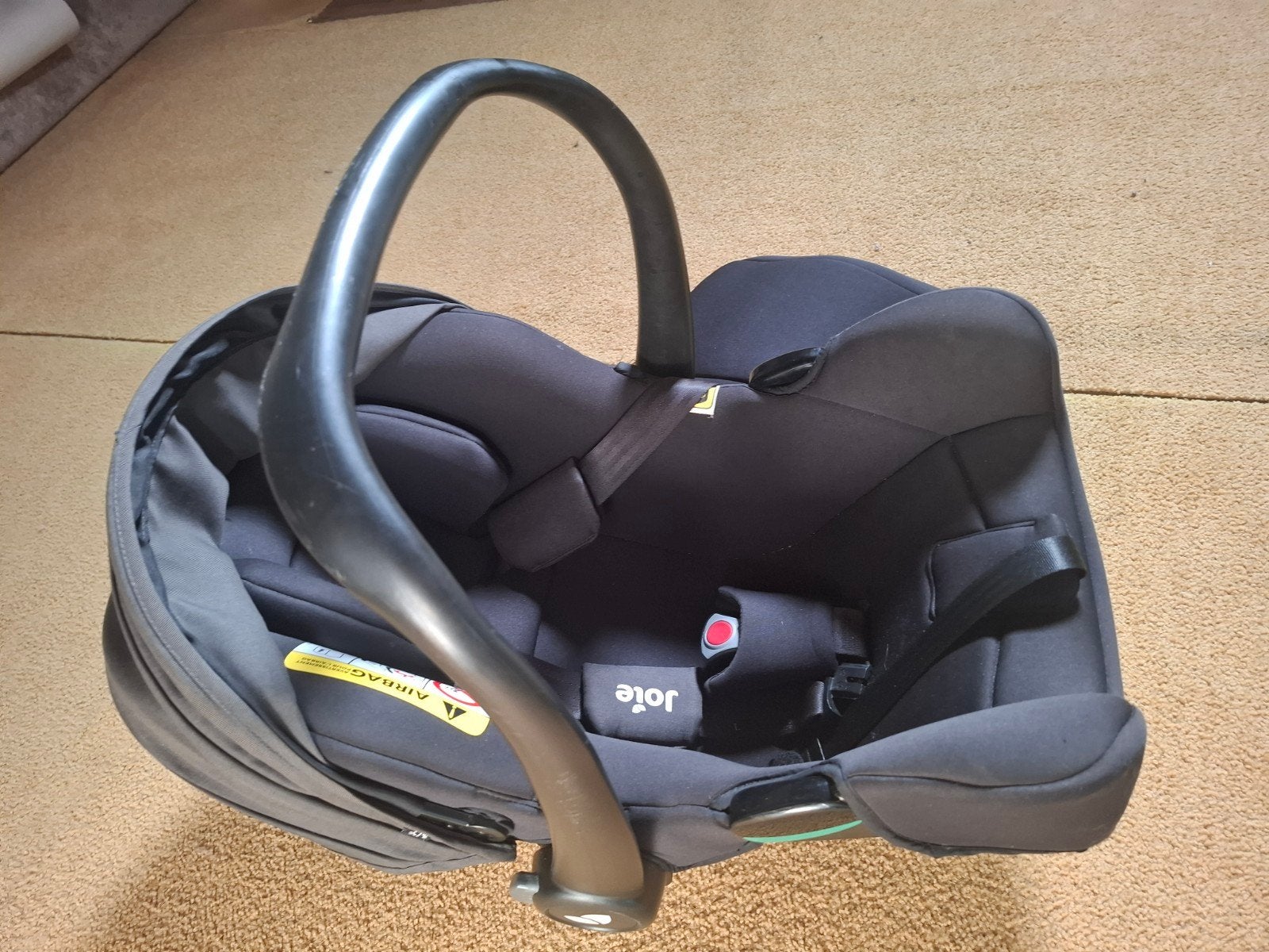 Joie autostoel i-Snug 2 + I-base advance isofix, Ophalen of Verzenden, 0 t/m 13 kg, Overige merken, Isofix