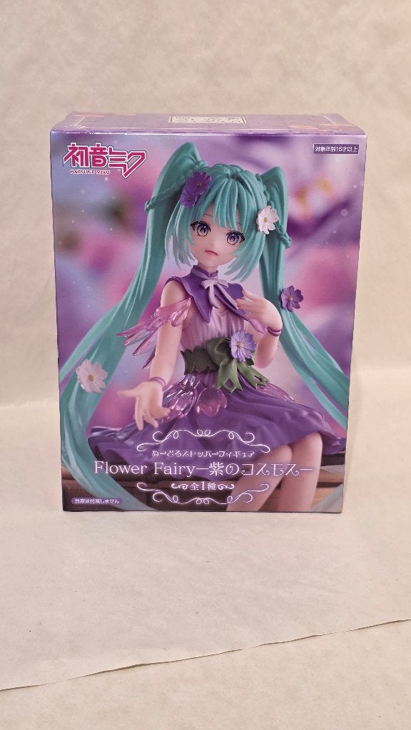 Hatsune Miku Noodle Stopper Statue Flower Fairy Cosmos 14 cm, Verzenden, Nieuw, Info@heo.com, Heo
