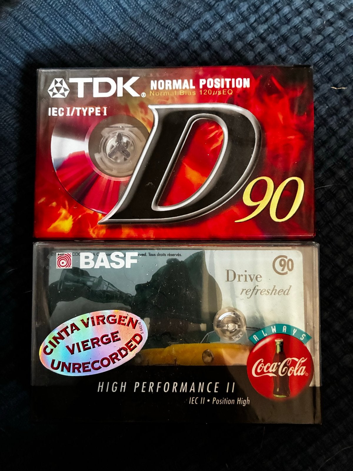 BASF en TDK 90 minuten cassettebandjes, Ophalen of Verzenden