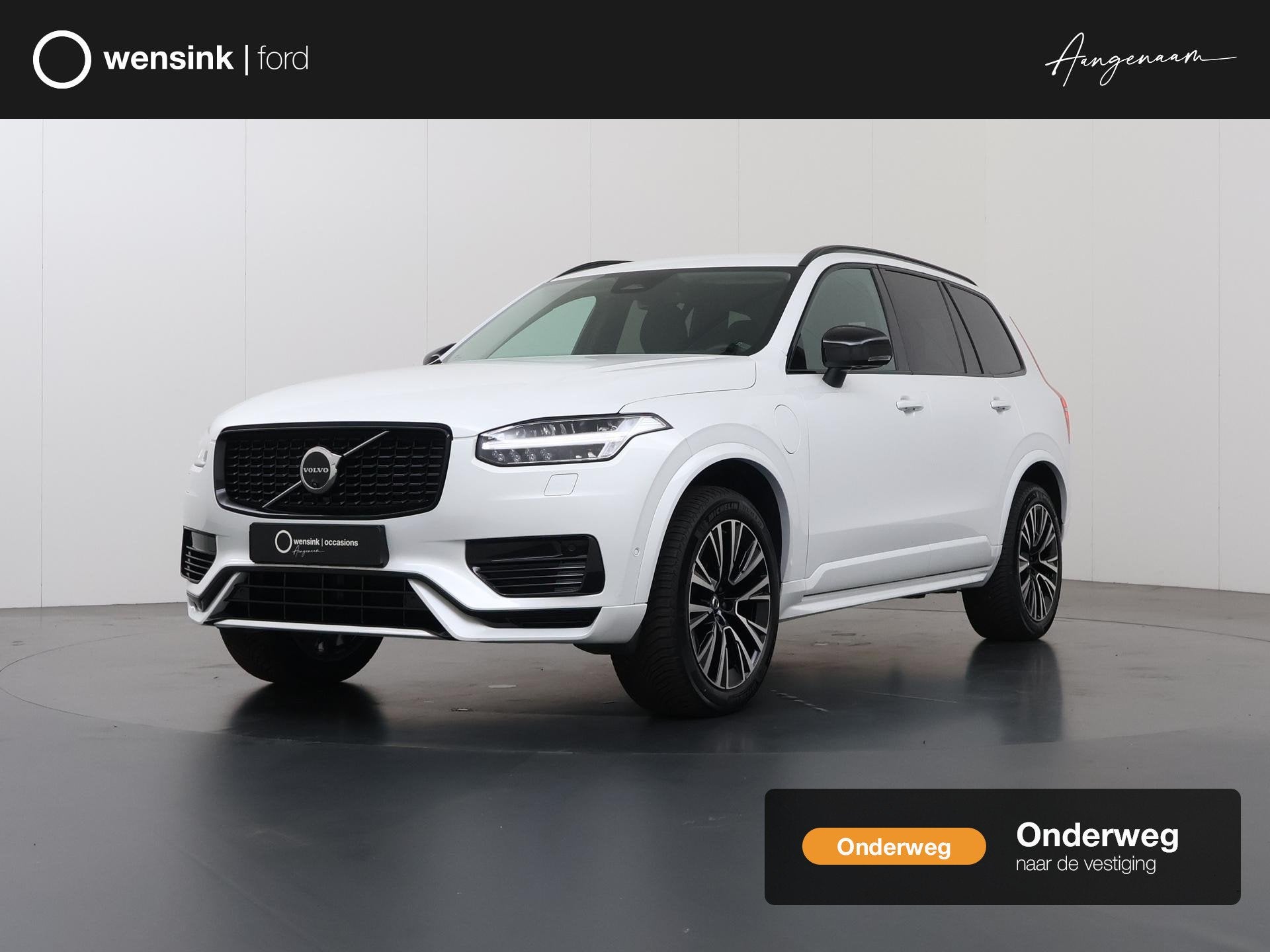 Volvo XC90 2.0 T8 Plug-in hybrid AWD Plus Dark | SOH 98% | 7, Auto's, Dealer onderhouden, Gebruikt, Euro 6, 4 cilinders