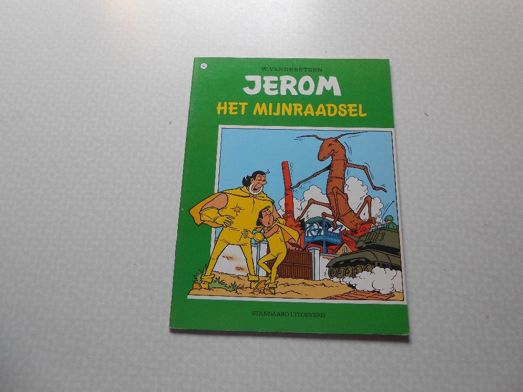 Jerom 67 Het mijnraadsel 1976 1ste druk., Willy Vandersteen, Eén stripboek, Nieuw, Ophalen of Verzenden