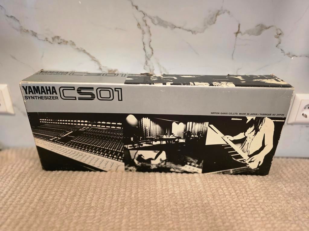 Yamaha CS01 Vintage Synthesizer + Doos & Boekjes, Muziek en Instrumenten, Synthesizers, Zo goed als nieuw, Yamaha, Ophalen of Verzenden