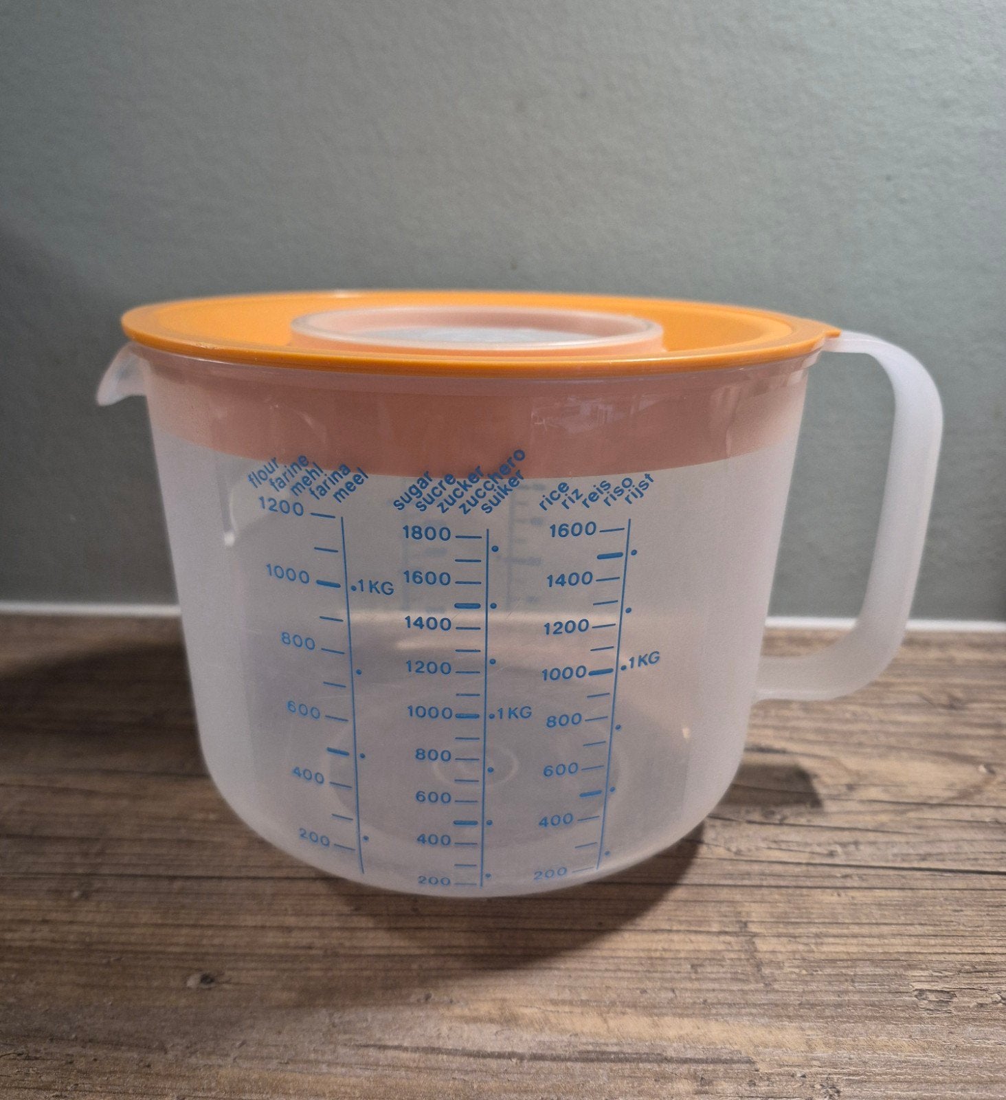 Tupperware mix-n-meet / maatkan 2 liter, Vaatwasserbestendig, Gebruikt, Overige typen, Ophalen of Verzenden