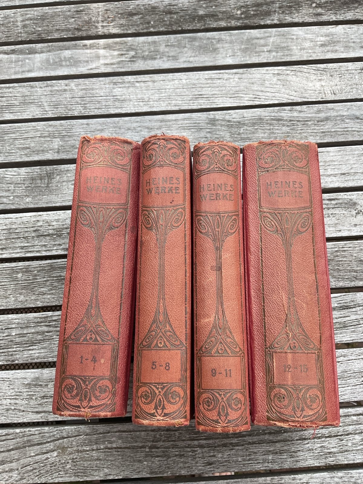 Verzameld werk van Heine - Duitstalig met gotische druklette, Ophalen of Verzenden, Gelezen, Europa overig