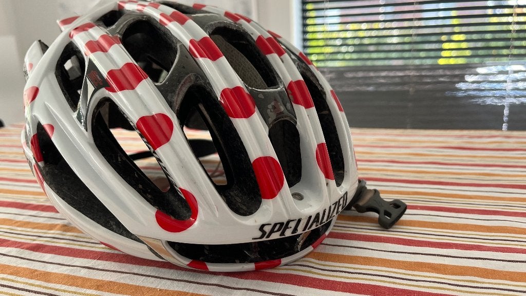 Specialized S-Works Polka dot fietshelm, Ophalen of Verzenden, Gebruikt, Heer of Dame, Specialized