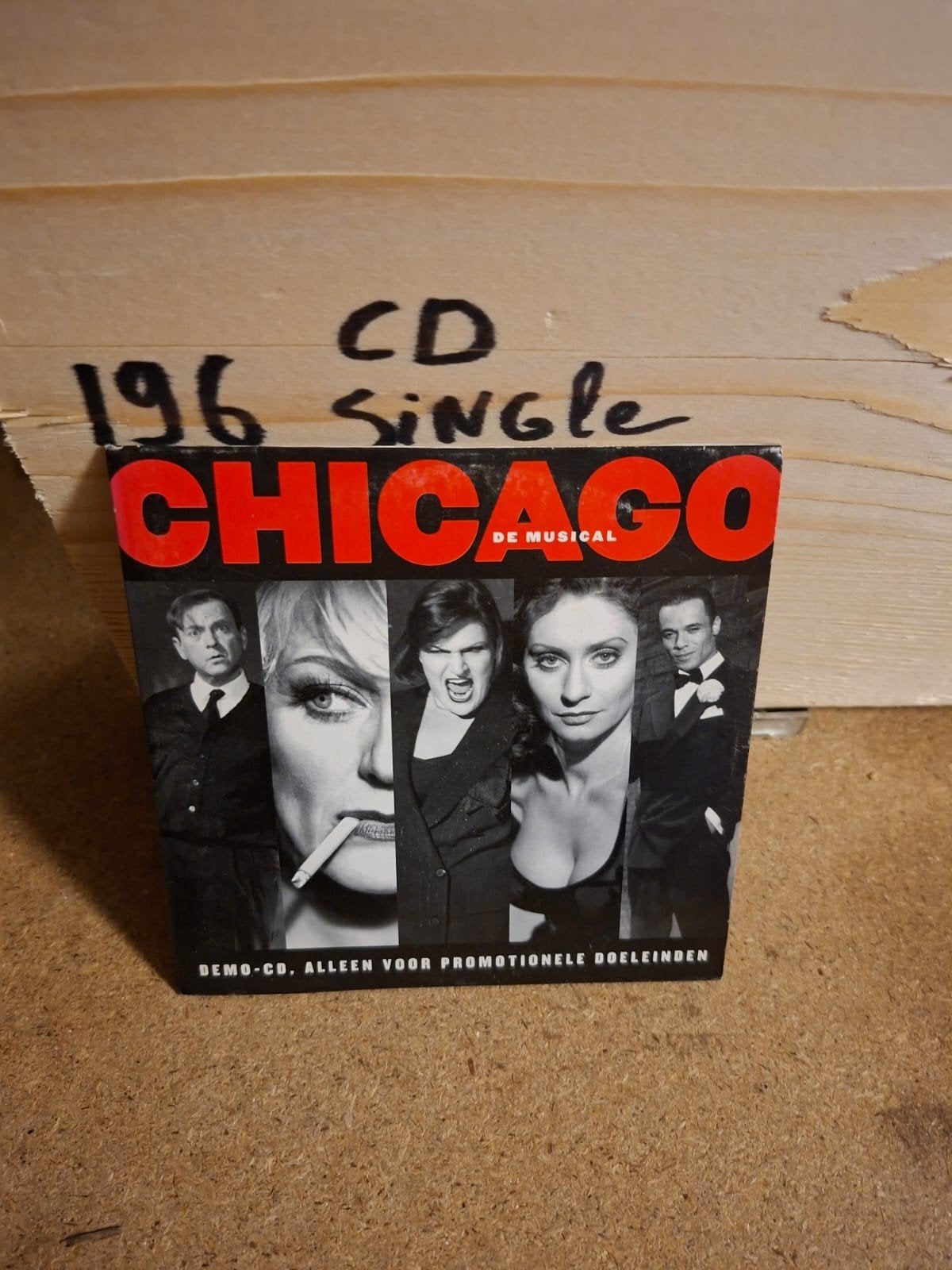 Chicago De Musical - Promo CD Single, Cd's en Dvd's, Ophalen of Verzenden, Zo goed als nieuw, Filmmuziek en Soundtracks, Promo