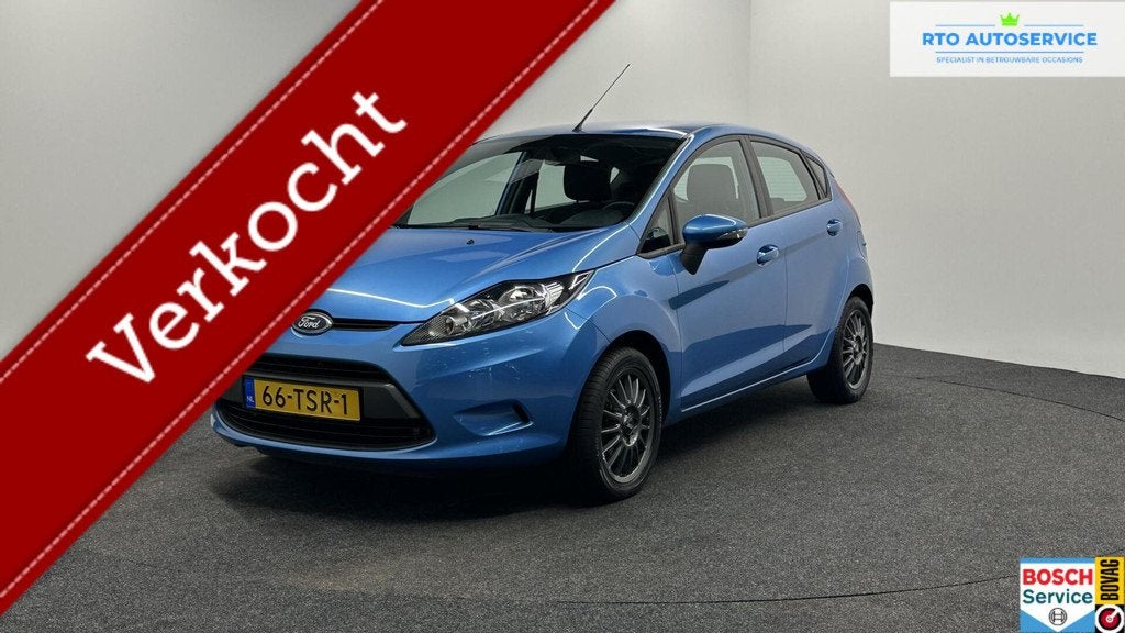 Ford Fiesta 1.25 Titanium 5 DEURS AIRCO ELEKTRISCHE RAMEN, Voorwielaandrijving, Euro 5, Stof, 1242 cc