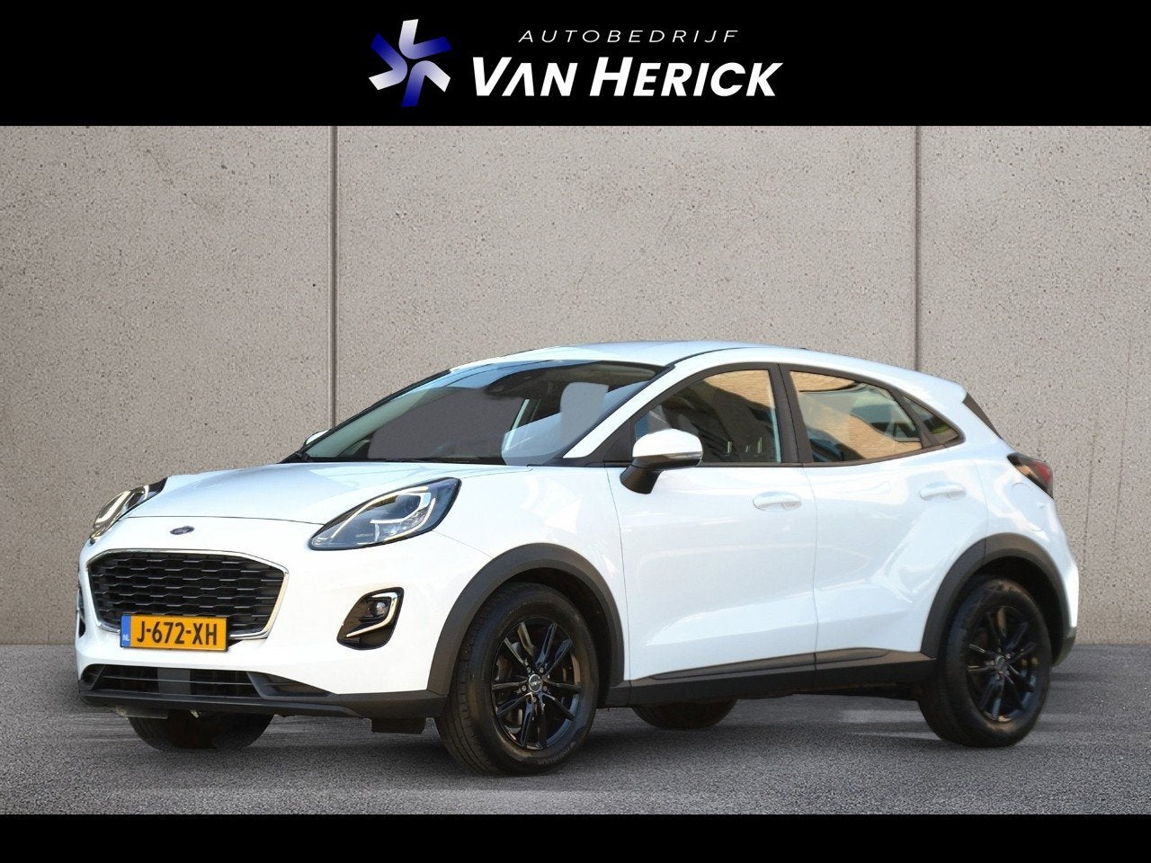 Ford Puma 1.0 EcoBoost Connected | Carplay | Cruise Control, Stof, 95 pk, Wit, Origineel Nederlands