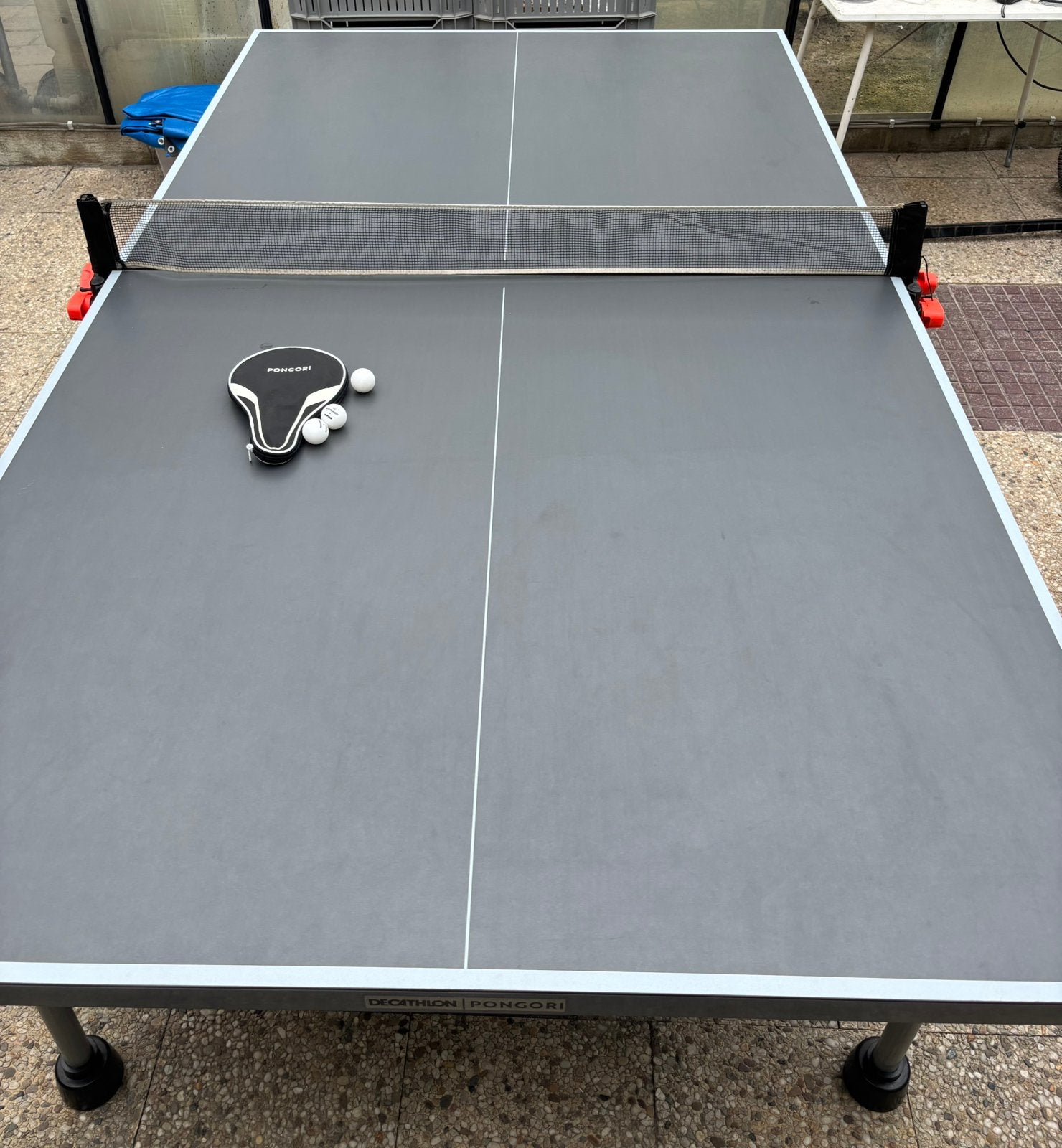 Tafeltennistafel Pongori ppt 530 outdoor, Tafel Outdoor, Zo goed als nieuw, Nvt, Nvt