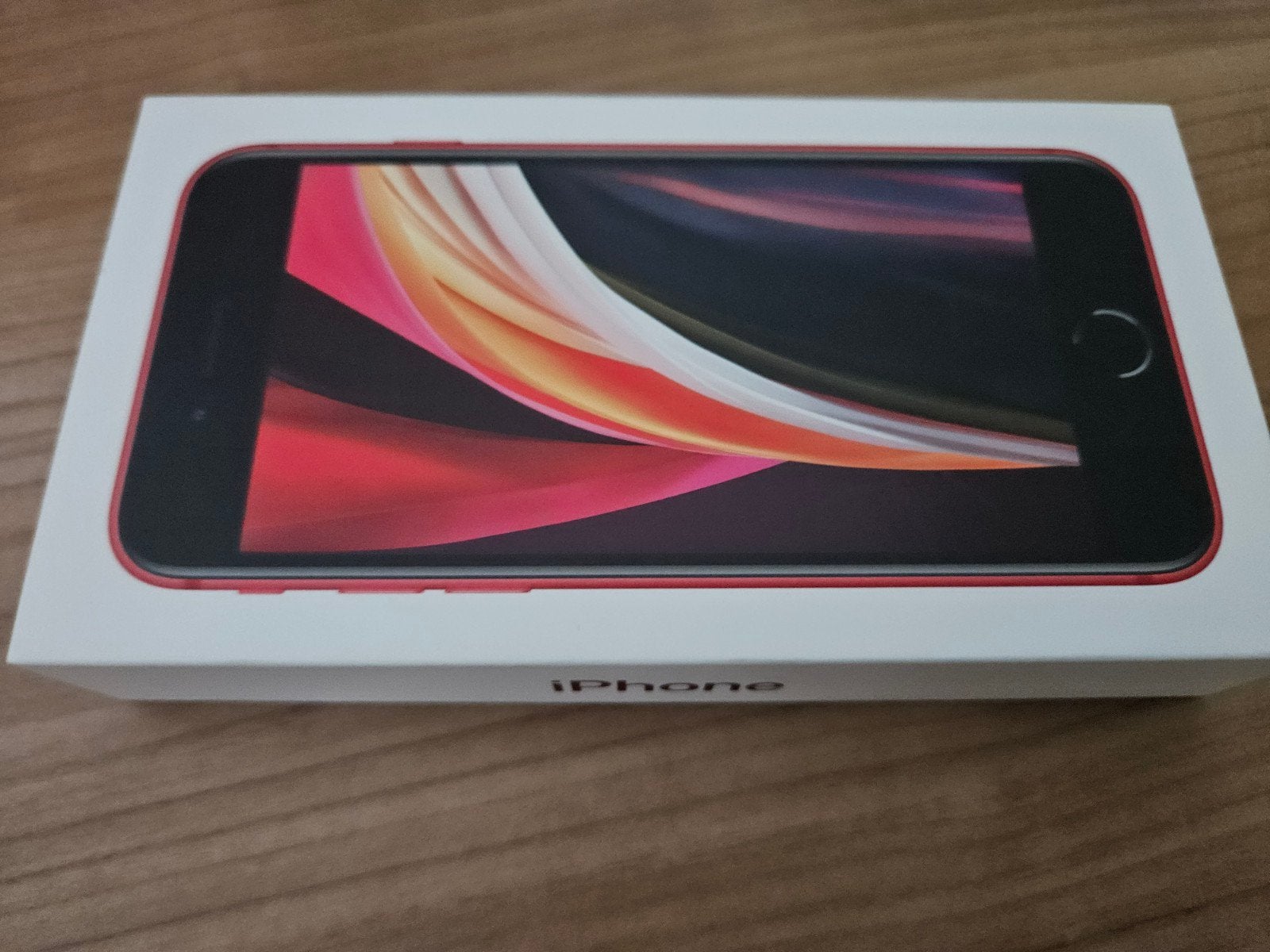 Lege iPhone doos (rood) met simkaartpin en boekjes, Ophalen of Verzenden, Zo goed als nieuw, Overige typen, Apple