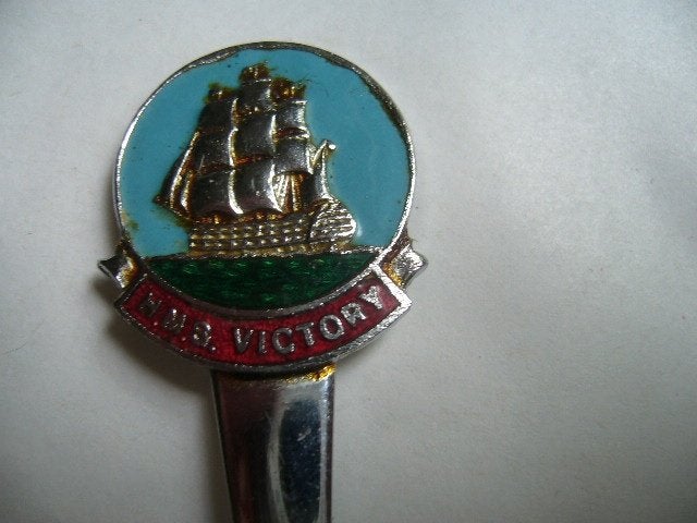 lepeltje HMS VICTORY  SCHIP, Verzenden, Zo goed als nieuw