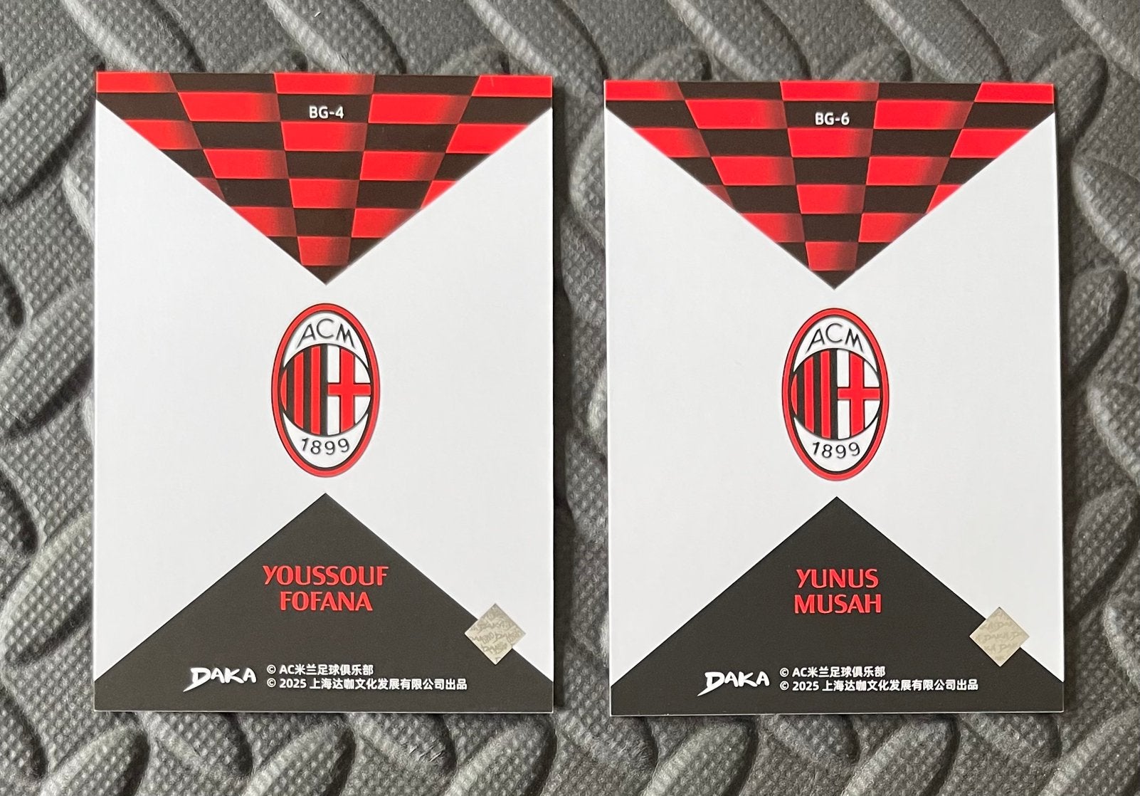 AC Milan DAKA 2024/2025 | Fofana Musah BG Insert kaarten, Verzamelen, Ophalen of Verzenden, Nieuw, Buitenlandse clubs, Poster, Plaatje of Sticker