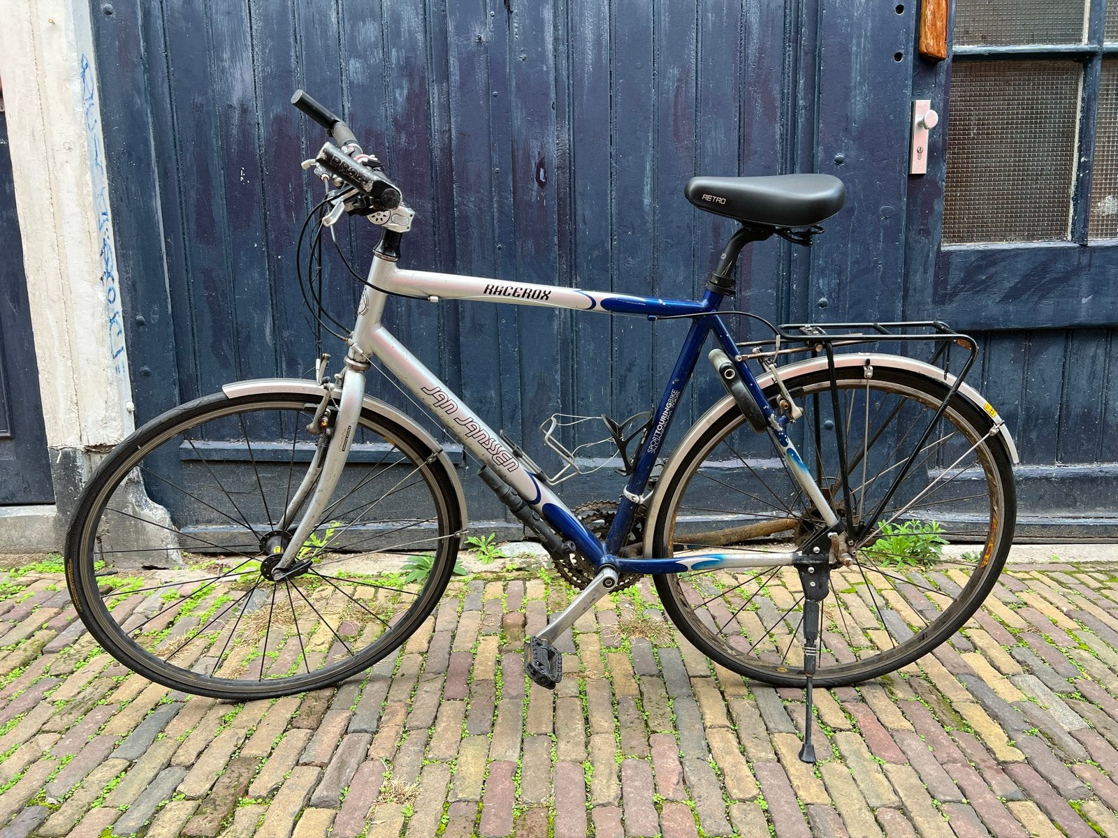 Jan Jansen Racerox - Gebruikt, goede staat ketting ontbreekt, 28 inch, Gebruikt, Velgrem, 57 tot 61 cm