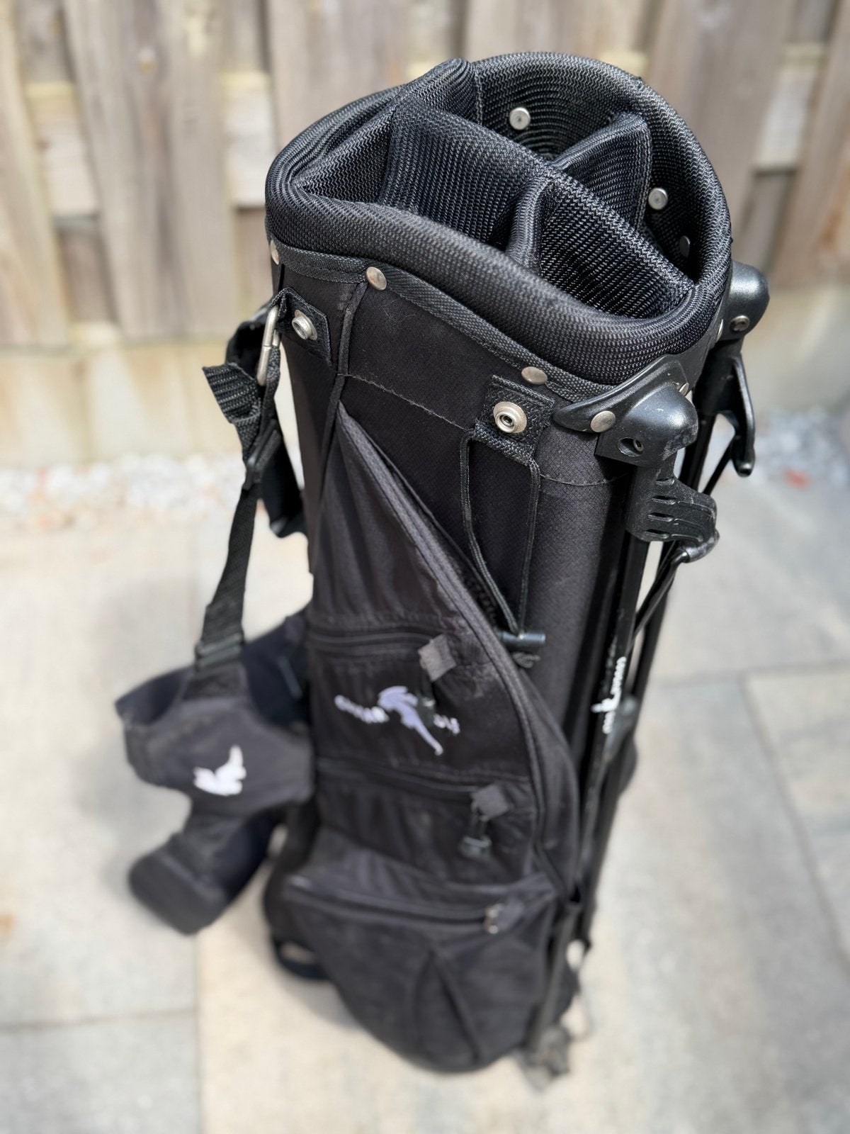Cougar Golf Standbag - Zwart, Sport en Fitness, Golf, Ophalen, Zo goed als nieuw, Tas, Overige merken