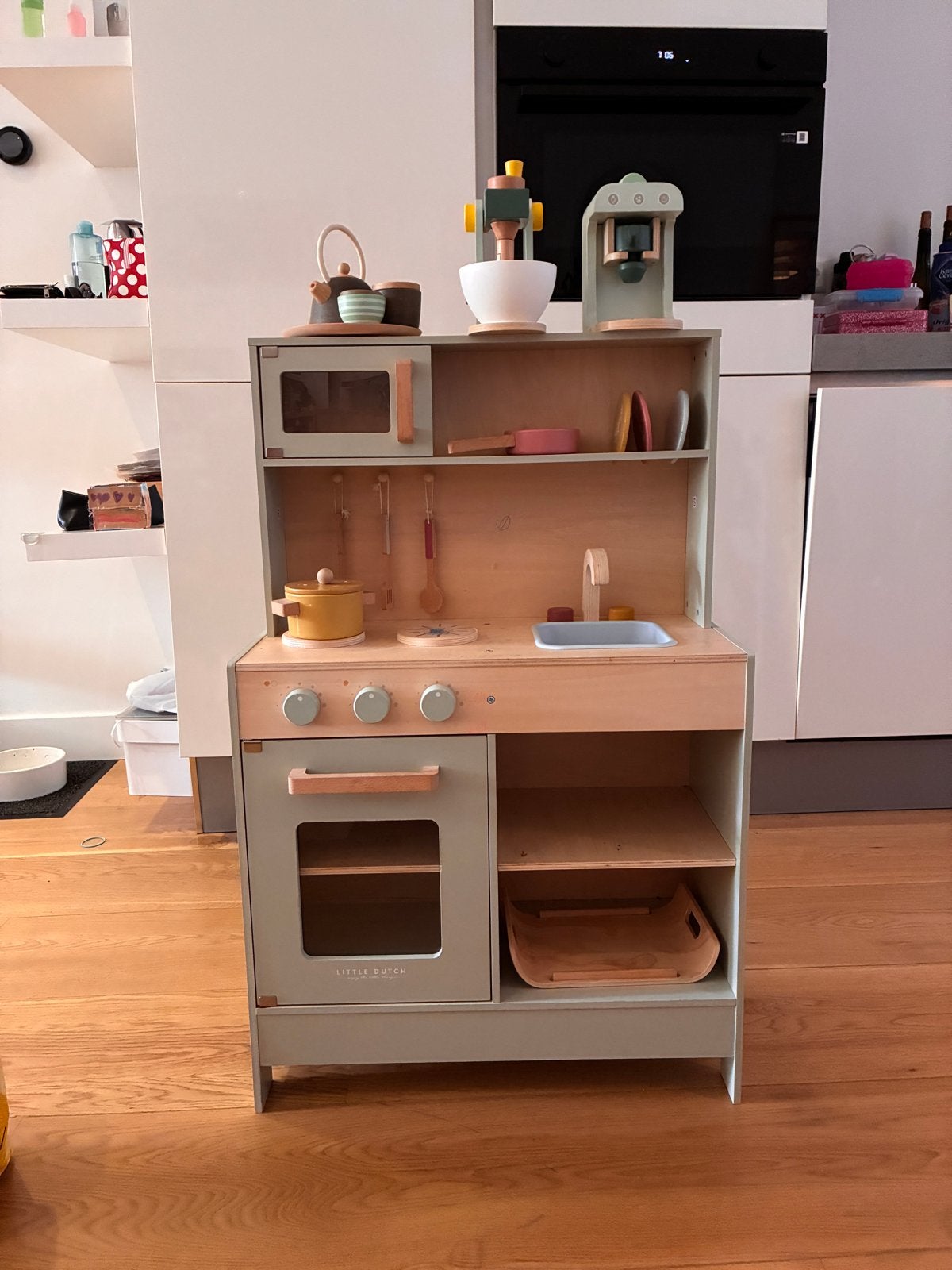 Little Dutch Houten Speelkeuken met Accessoires, Kinderen en Baby's, Ophalen, Gebruikt, Hout, Speelkeuken