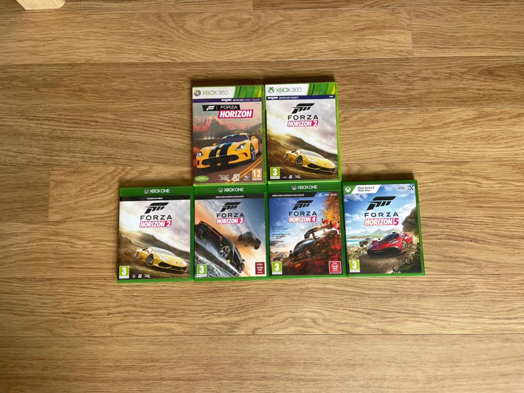 Forza Horizon Xbox 360 & Xbox One Games Bundel, Ophalen, Online, Racen en Vliegen, Zo goed als nieuw