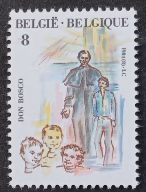 België 1984 - OBP 2128 - heiligverklaring Don Bosco, Frankeerzegel, Ophalen of Verzenden, Postfris, Postfris
