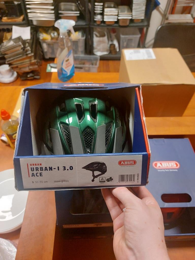 Abus urban-i 3.0 ace, maat s, nieuw in doos, Ophalen, Nieuw, Heer of Dame