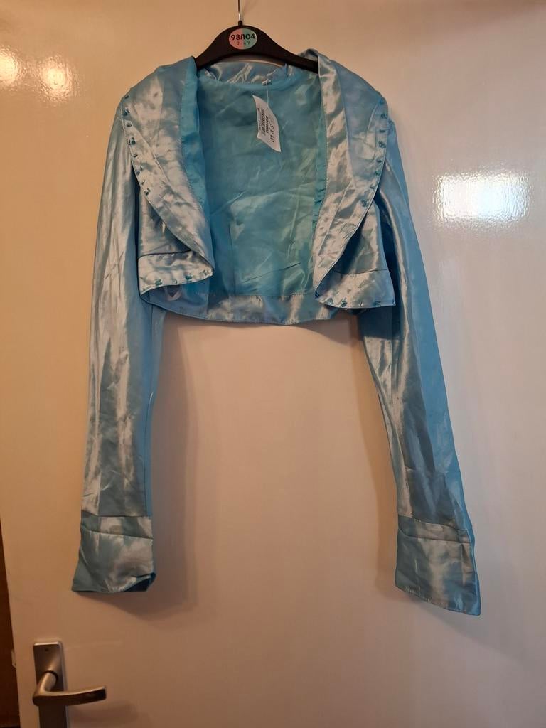 Nieuw blauwe bolero maat 40, Ophalen of Verzenden, Nieuw, Maat 38/40 (M), Blauw