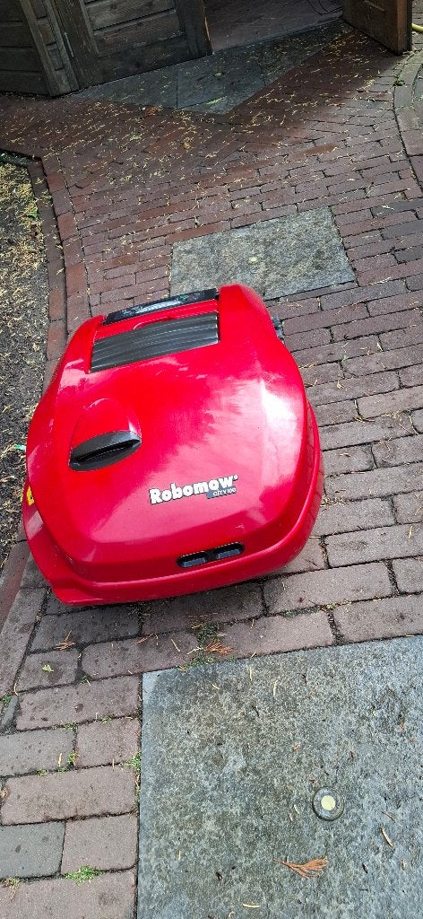 Robot gazonmaaier, Ophalen, Cirkelmaaier, Gebruikt, Robomow