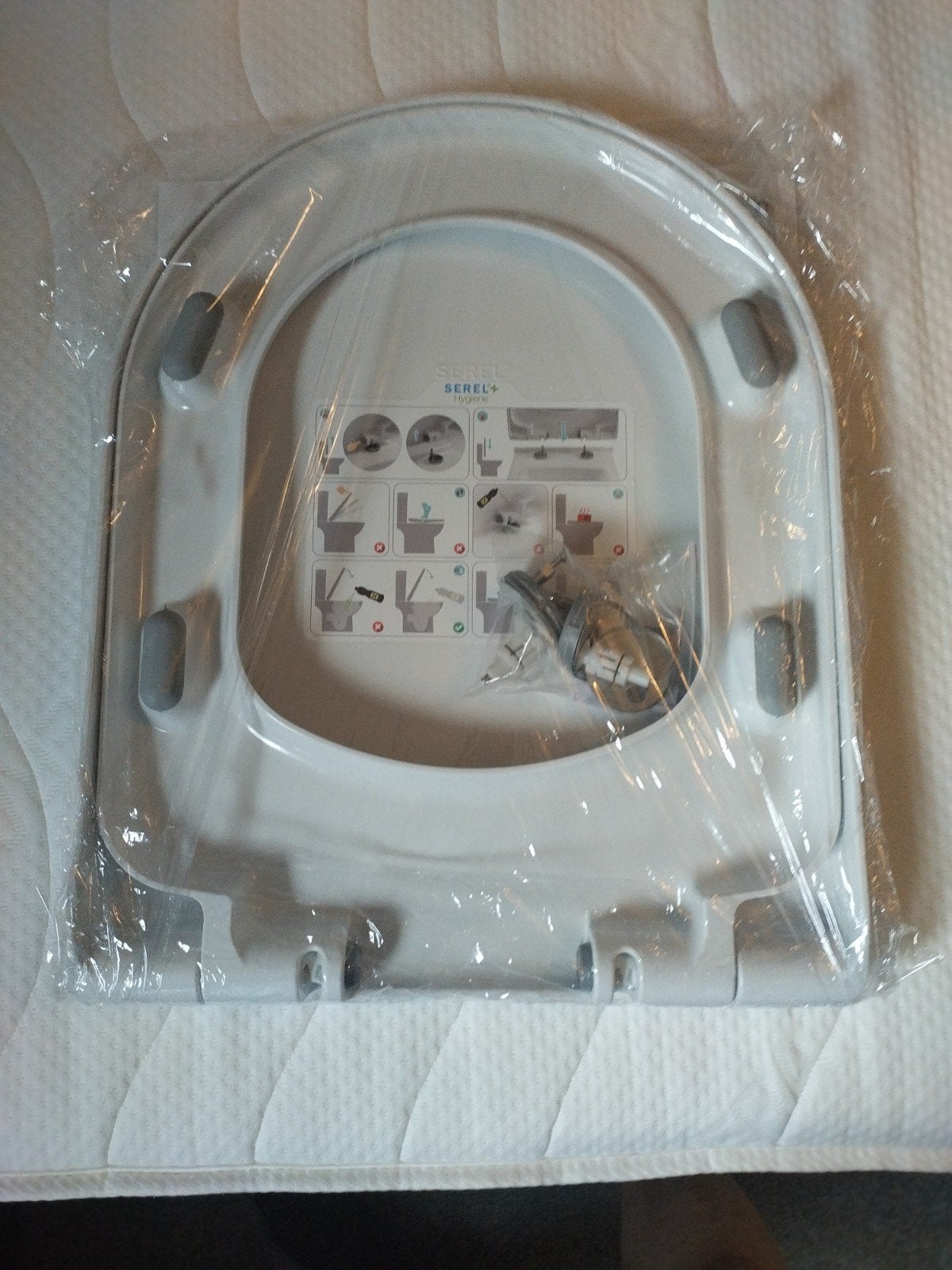 Te koop: Wc bril Grohe serel, Ophalen of Verzenden, Nieuw