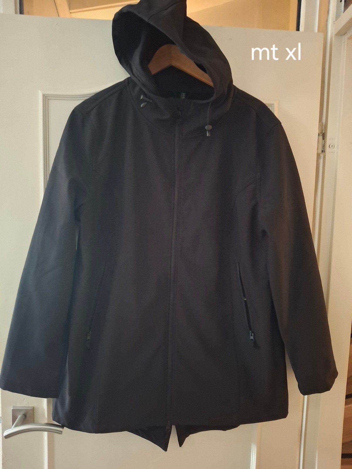 regen jas xl, Zwart, Ophalen of Verzenden, Wibra, Jas of Mantel