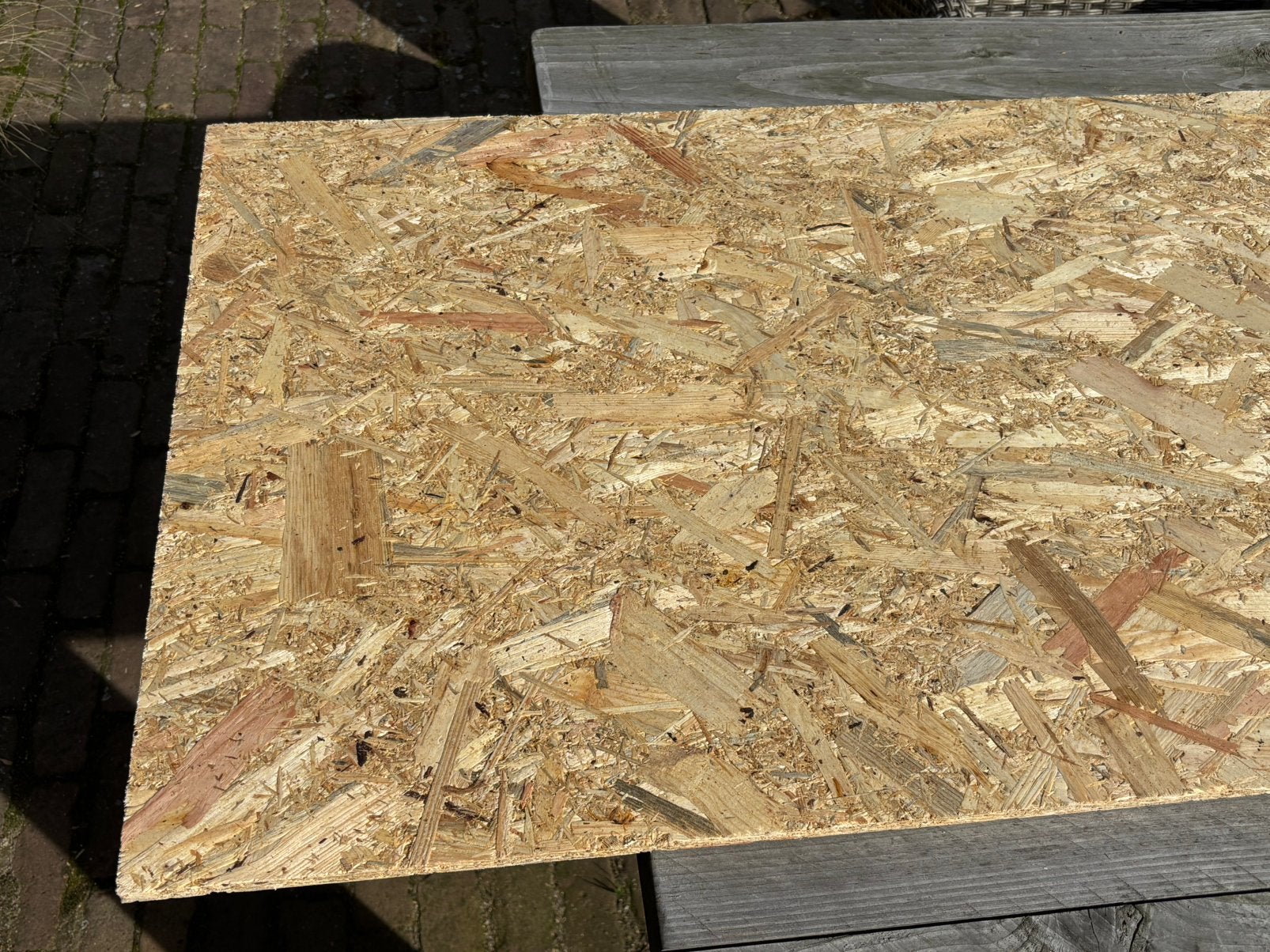 OSB3 244 x 61 cm x 9.5 mm, Ophalen, Nieuw, Overige materialen, Minder dan 20 mm