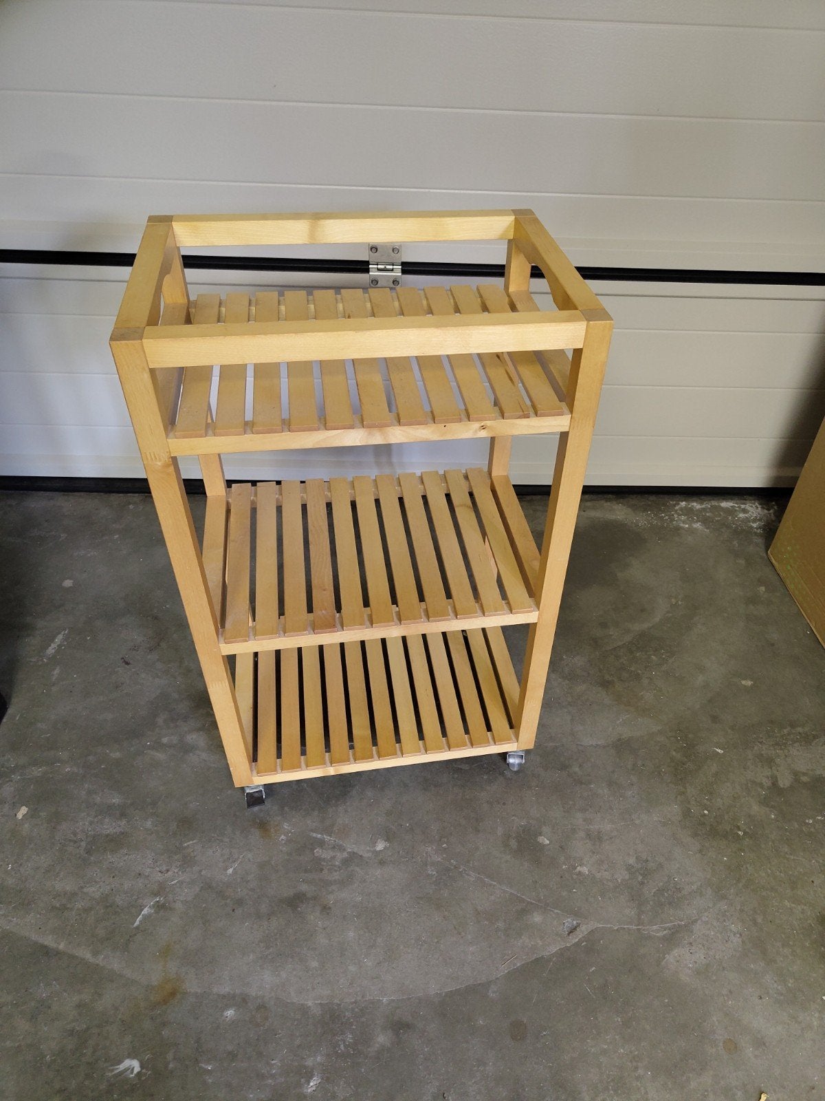 Stellingkast badkamer, trolley - RAGRUND IKEA, Ophalen, Zo goed als nieuw