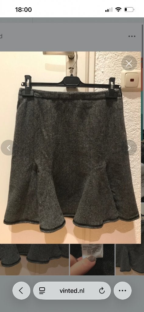 MaxMara Weekend wollen rok maat 36, MaxMara Weekend, Ophalen of Verzenden, Zo goed als nieuw, Maat 36 (S)