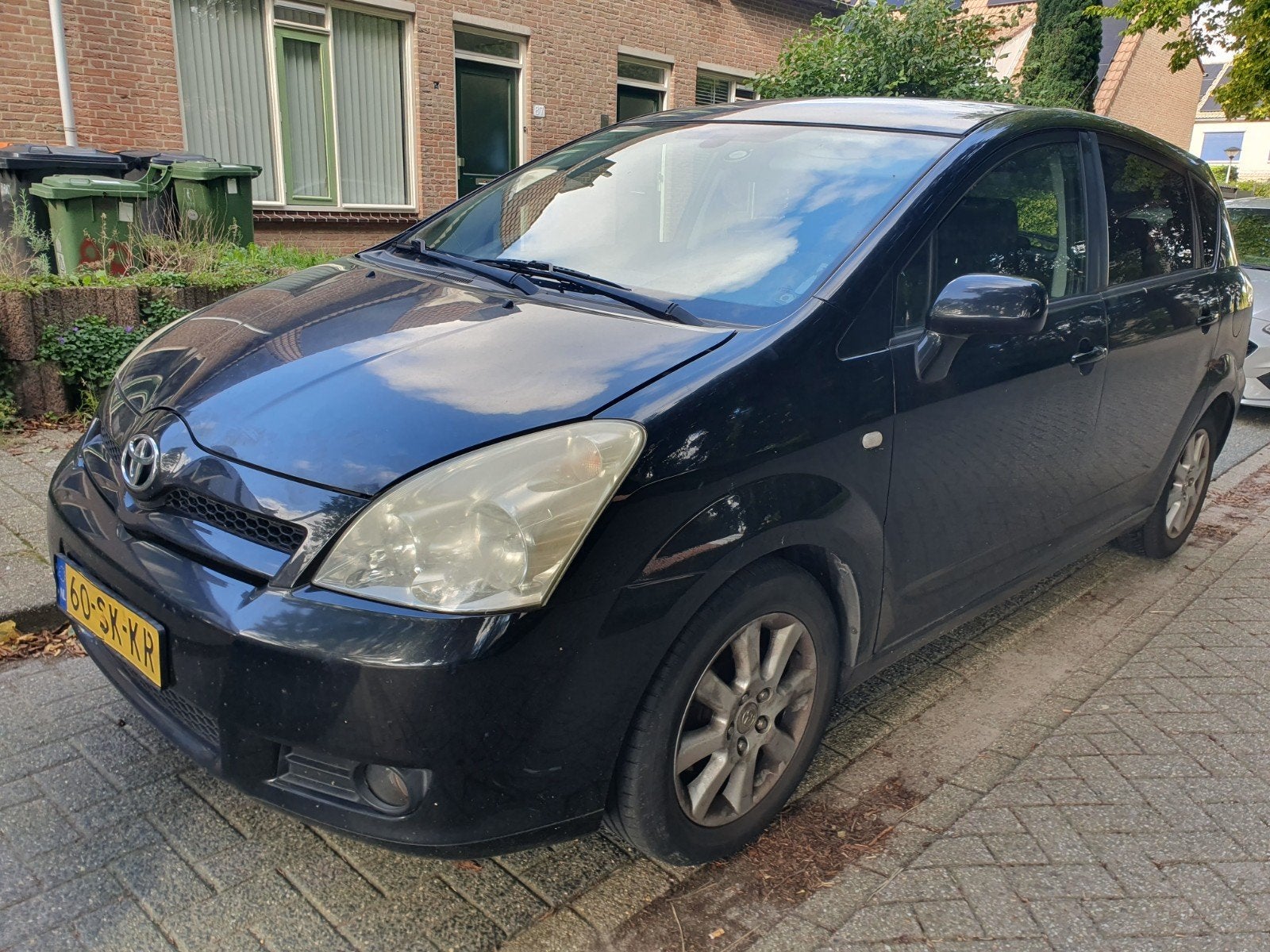 Toyota Corolla Verso 1.8 Vvt-i AUT 7P 2006 Grijs, Auto's, 4 cilinders, 129 pk, 7 stoelen, Origineel Nederlands