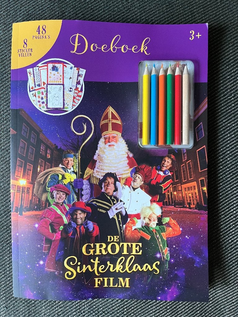 Doeboek De grote Sinterklaas film. (3+ jaar), Ophalen of Verzenden, Zo goed als nieuw, Fictie algemeen, Voorleesboek