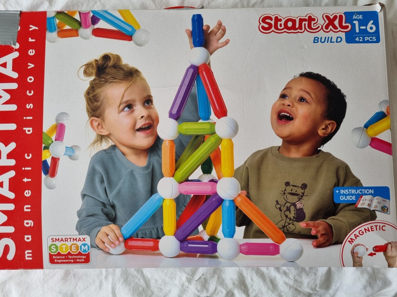 SmartMax Start XL magnetisch constructiespeelgoed, Ophalen, Zo goed als nieuw