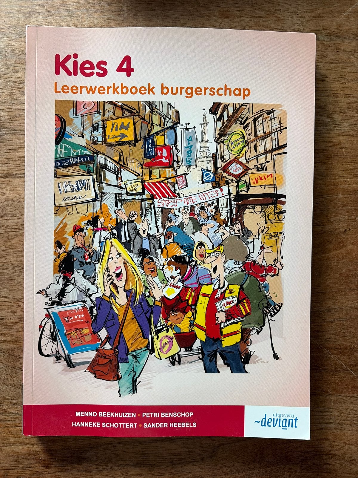 Kies 4 Leerwerkboek burgerschap - Menno Beekhuizen, Boeken, Studieboeken en Cursussen, Ophalen, Gamma, Nieuw, MBO