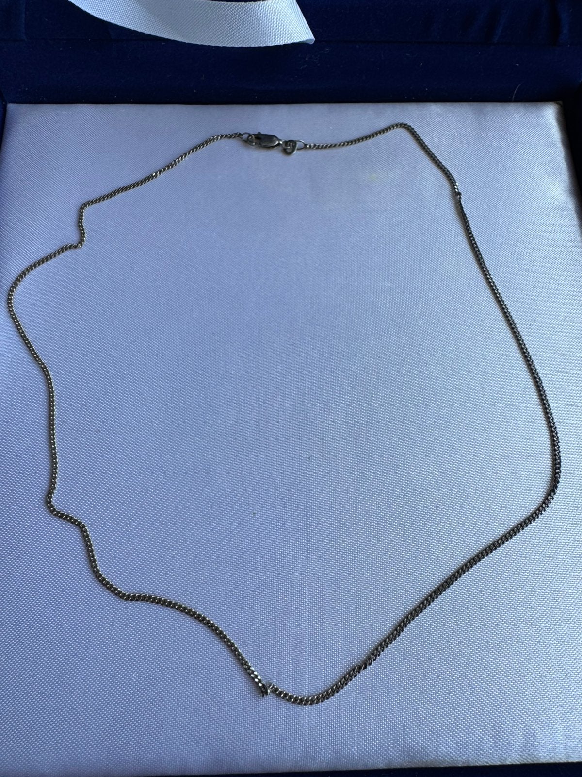 925 silver chain, Verzenden, Zo goed als nieuw, Zilver