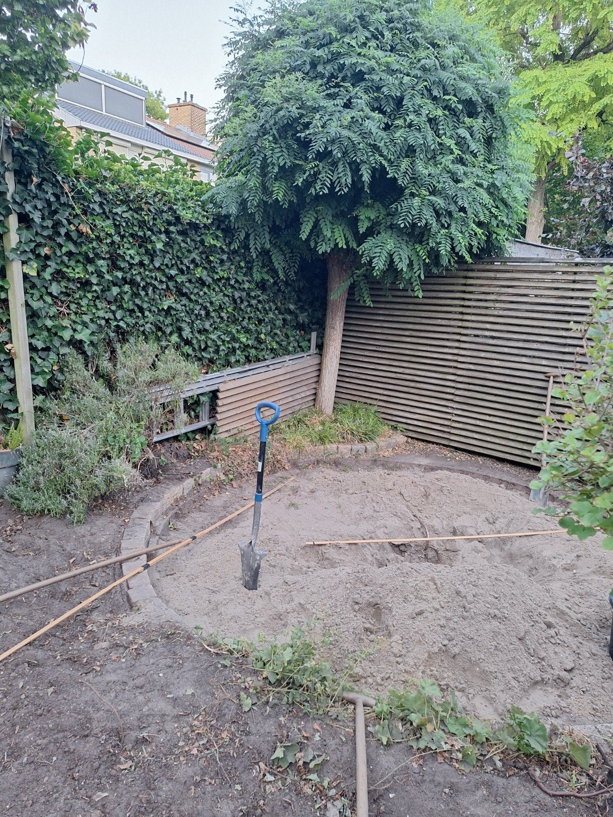 Zand 2,5 kuub, Ophalen of Verzenden, Gebruikt, Ophoogzand