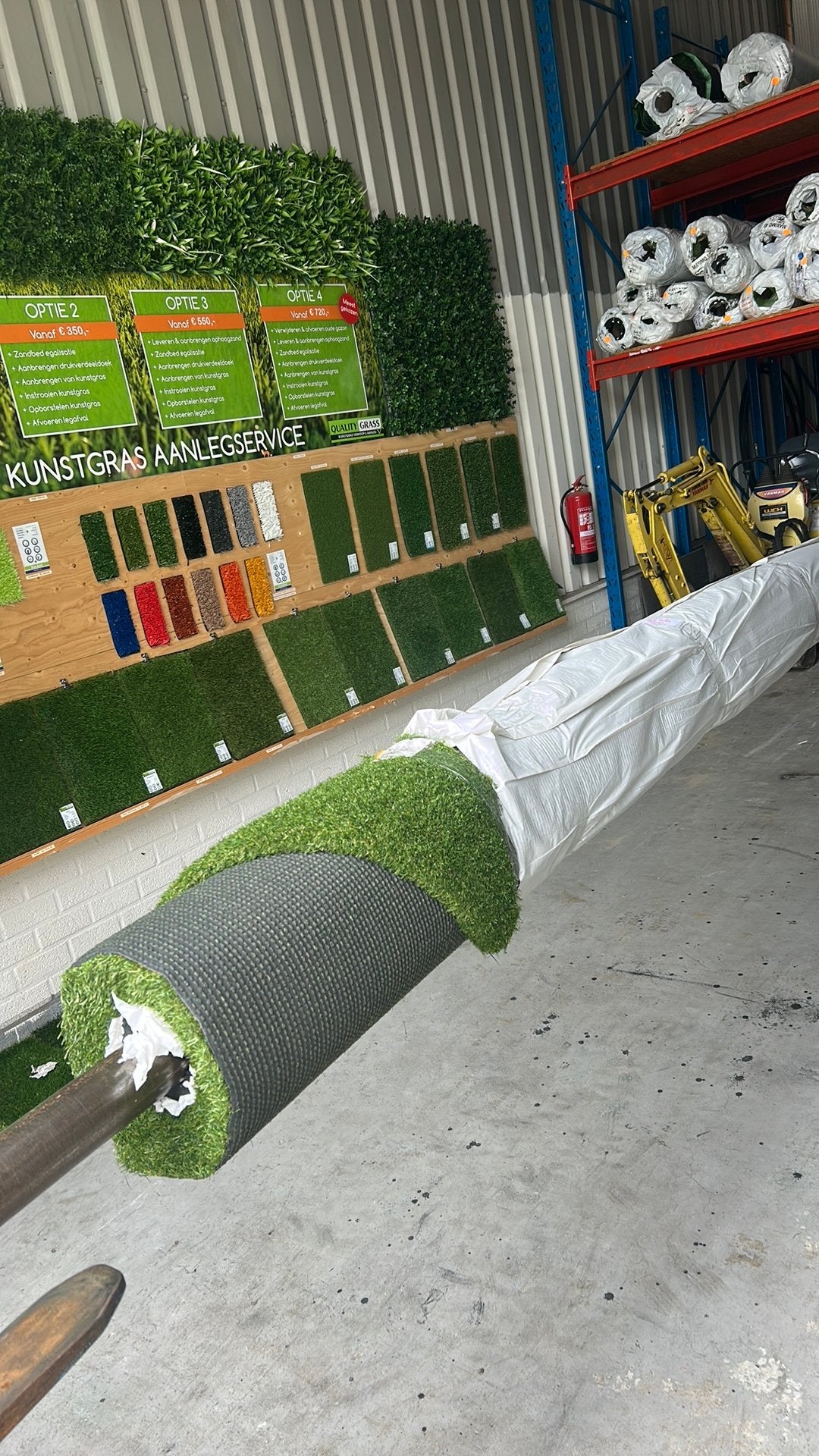 Kunstgras 30mm 7,5x4, Tuin en Terras, Gras en Kunstgras, Ophalen, Kunstgras