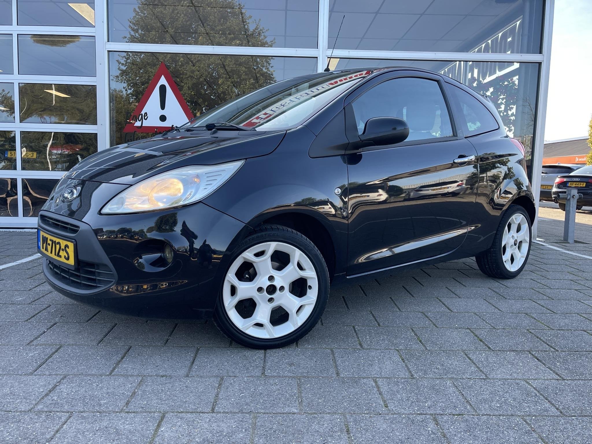 Ford Ka 1.2 Cool&Sound /Airco/Lichtmetalen velgen/APK 11-202, Voorwielaandrijving, Stof, Gebruikt, 1242 cc