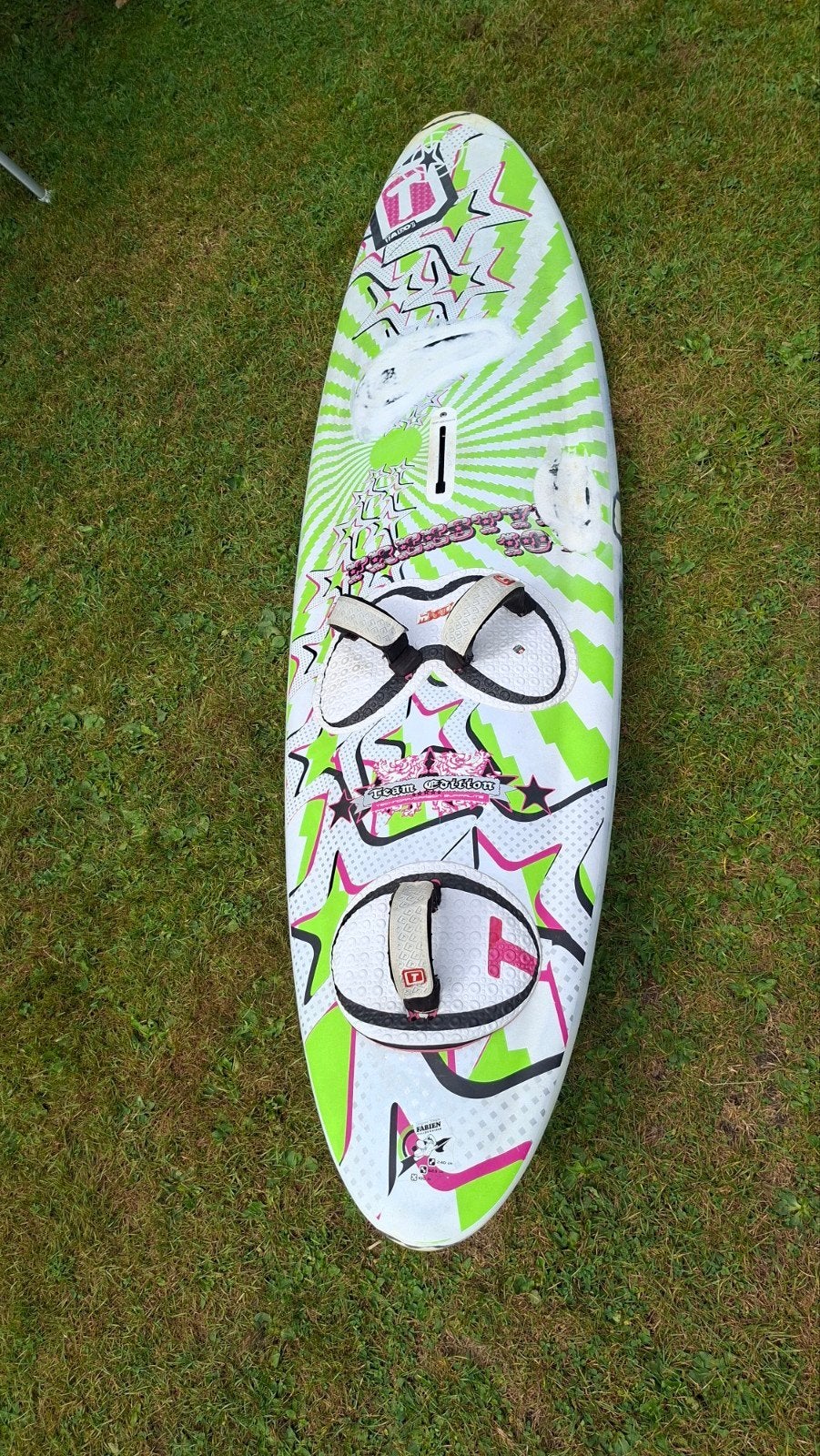 Tabou Twister 100L freestyle windsurfboard – 240 cm, Watersport en Boten, Ophalen, Gebruikt, Plank