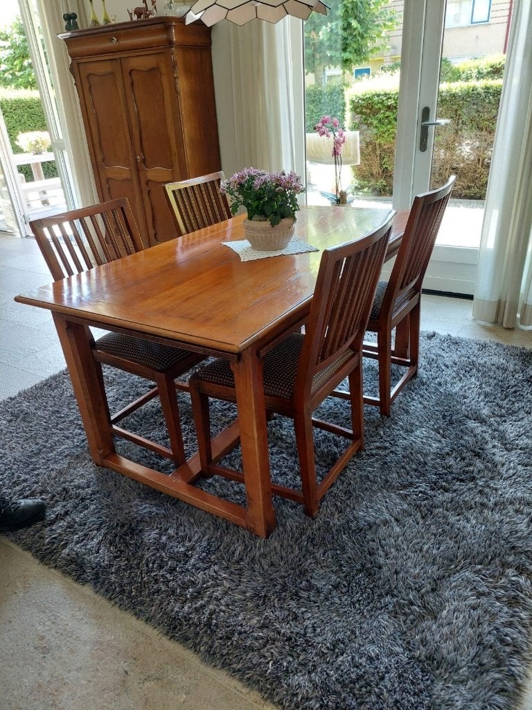 Hoogpolig wollen tapijt van Danskina, 210x230, Ophalen, Gebruikt, 200 cm of meer, 200 cm of meer